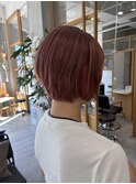 縮毛矯正/北千里/ショート/ブリーチ/インナー/ボブ/髪質改善 