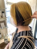 ヘアワークオーパス 吉祥寺(HAIR WORK OPUS) ミニボブ×デザインカラー