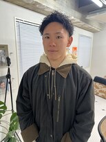 バブルス 溝の口(BUBBLES)&nbsp;メンズパーマ/スパイキーショート【BUBBLES溝の口】