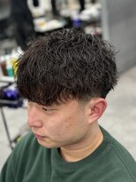 オーバルバイアピッシュ(OVARL by apish) シャドウパーマ/メンズパーマ/メンズカット/ニュアンスパーマ