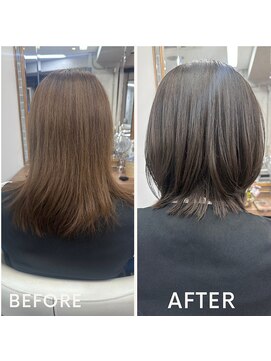 ノイ(Noy) グレージュ×大人レイヤー