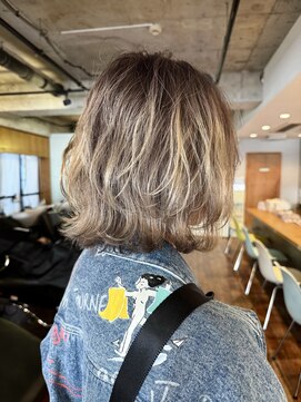 ノラジャーニー(NORA Journey) 【阿形】バレイヤージュハイライトコントラストグラデーション