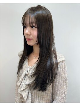 パース 横浜(PERS) olive beige × layer cut