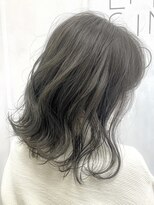 ネウィ ファミ 吉祥寺(newi fhami)&nbsp;ブリーチなしダブルカラーオリーブグレージュ