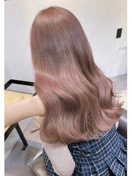 melt.tokyo【メルトトウキョウ】【4月中旬NEW OPEN(予定)】 インナーカラー/トリートメント/デザインカラー/ペールピンク