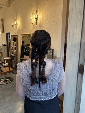 棗 ヘアアレンジ