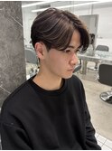 センターパート×ナチュラルハイライトカラー._.