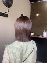 サンズヘアー(3’s hair)&nbsp;＊切りっぱなしボブ×透明感カラー×ハイライトカラー＊