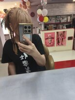 パワープラスヘア ハーフアップシニヨン