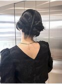 ヘアセット/ヘアアレンジ/カチモリ/ツインアレンジ