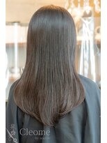 クレオメ バイ スーリール 五反田店(cleome by sourire)&nbsp;レイヤーカット似合わせカットミディアムダークアッシュ艶髪暗髪