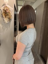 ポノ(po_no) ミルクティーベージュタッセルボブ