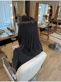 ミディアムローレイヤー　シアーグレージュ