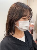 hyon myon/RISEbyREVO 綾瀬店【ヒョンミョン】&nbsp;ハッシュカット/デザインカラー/グレージュ[綾瀬駅/韓国ヘア]