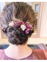 セシルヘアー 博多駅前店(Cecil hair)&nbsp;大人なゆるポニーテール