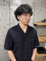 オムファミーユラグ(homme, famille raugh) シャドウパーマ
