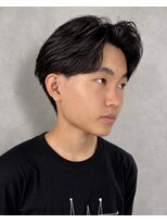 ハイプ マン 藤沢(HYPE MAN)&nbsp;フェザーパーマ毛流れパーマセンターパートニュアンス藤沢