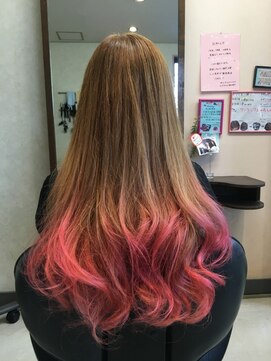 ウィット アンド ラファム Wit &La Famme グラデーションカラー・ピンク系をのせて。