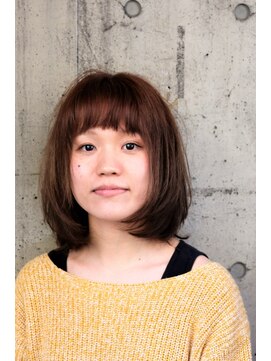 ヘアスタジオ トランク(Hair Studio TRUNK) Cカール伸ばしかけボブ