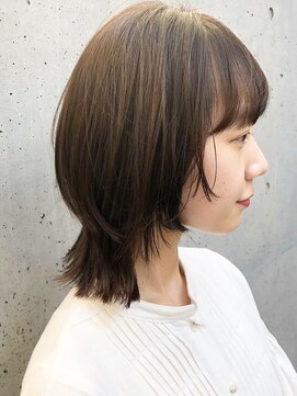 ノラ ヘアーサロン(NORA HAIR SALON) 【小杉拓馬】ナチュラルマッシュウルフ