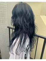 ジーナ(XENA)&nbsp;ロングウルフ×ネイビーブルー