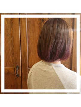 ルパラディ(leparadis) 【裾カラー×ピンク】