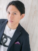 モッズヘア メン 南越谷南口店(mod's hair men)&nbsp;アップバング＆セミウエット七三スタイルE