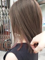 グランルッソ 岡山イオン前(GRAN LUSSO)&nbsp;ちょこっとパープル×グレージュ