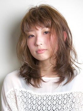 ロア ファーストクラス(LORE.first class) 20代30代に☆ゆるふわエアリーパーマ×艶髪ブラウン