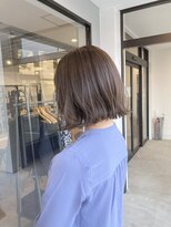 ナンバー(number+)&nbsp;20代30代40代大人可愛い髪質改善カラー艶感ストレート透明感