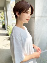 ヘアサロンM 新宿&nbsp;センターパートショート☆