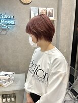 ムード カナザワ(mood kanazawa)&nbsp;くびれショートにベリーピンク♪