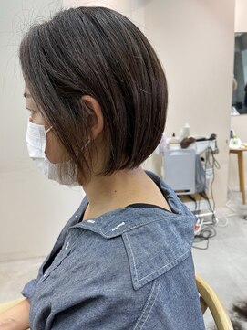 ミィ 浦和(mee) 丸みショート ショートボブ ショコラブラウン