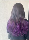グラデーションパープル