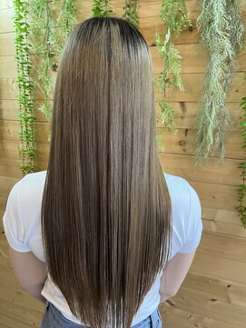 ヘアーサロン クオーレ(hair salon CUORE) サラ艶ロング