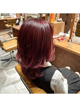 ルララドゥ シミラーインナーカラー