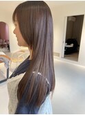 酸熱トリートメント マロンベージュ