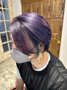 ナルヘアー 越谷(Nalu hair) ブリーチカラー/ラベンダー/ブルー/ターコイズ