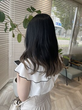 アース 三田南ウッディタウン店(HAIR&MAKE EARTH) 20代30代40代エギョモリくびれ韓流インナーカラー小顔