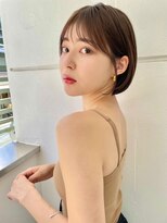 エニ 自由が丘(ENi)&nbsp;マチルダボブ/ピンクベージュ/インナーグレージュ[自由が丘駅]