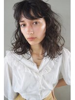 コス(kos) インナーグレージュ/マチルダボブ/前髪/ピンクベージュ/二子玉川