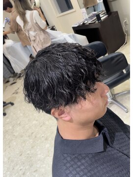 ブランシェ 西松山店 マッシュ×波巻きスパイラル