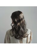 【コテ巻き風パーマ】デジタルパーマ