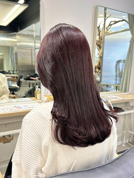 ゼスト 八王子店(ZEST) 艶カラー×トリートメント【古沢みはる】