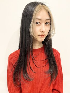 モリオフロムロンドン 松戸店(Morio from London) 【松戸 石山】顔周りシャギーレイヤーバングカラー