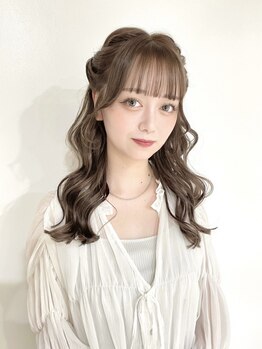 アモレット 天文館店(amoretto)の写真/【HOT PEPPER Beauty Hair Collection　2024  スタイル350選出】顔周りのカットで小顔魅せも叶う♪