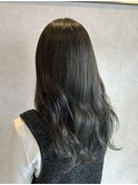 ブリーチなしダブルカラーで透明感たっぷりグレージュ♪