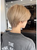ハイトーンハンサムショート
