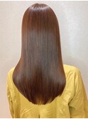 髪質改善＊ロングレイヤーグレーベージュ＊美髪【Zina船橋】