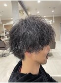 ツイスパ/ツイストスパイラル/マッシュ/メンズカット/野幌